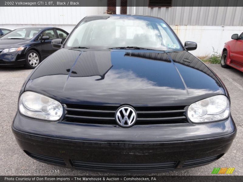 Black / Black 2002 Volkswagen GTI 1.8T
