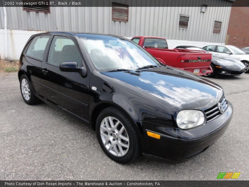 Black / Black 2002 Volkswagen GTI 1.8T