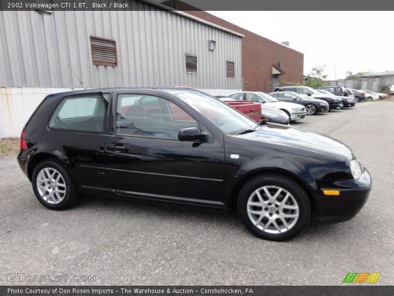 Black / Black 2002 Volkswagen GTI 1.8T