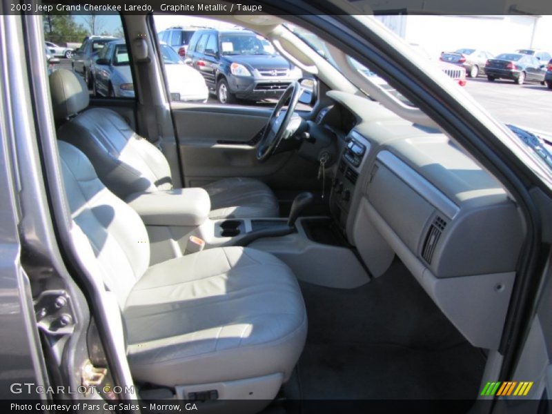 Graphite Metallic / Taupe 2003 Jeep Grand Cherokee Laredo