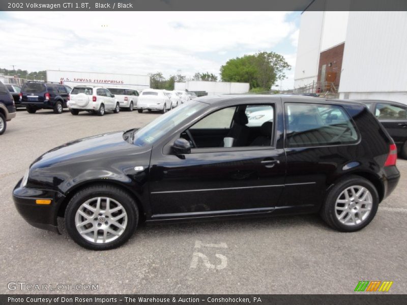 Black / Black 2002 Volkswagen GTI 1.8T