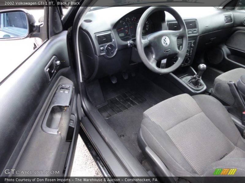 Black / Black 2002 Volkswagen GTI 1.8T
