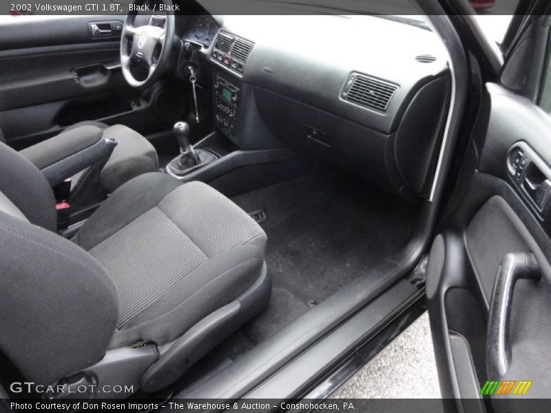 Black / Black 2002 Volkswagen GTI 1.8T