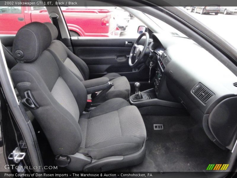 Black / Black 2002 Volkswagen GTI 1.8T