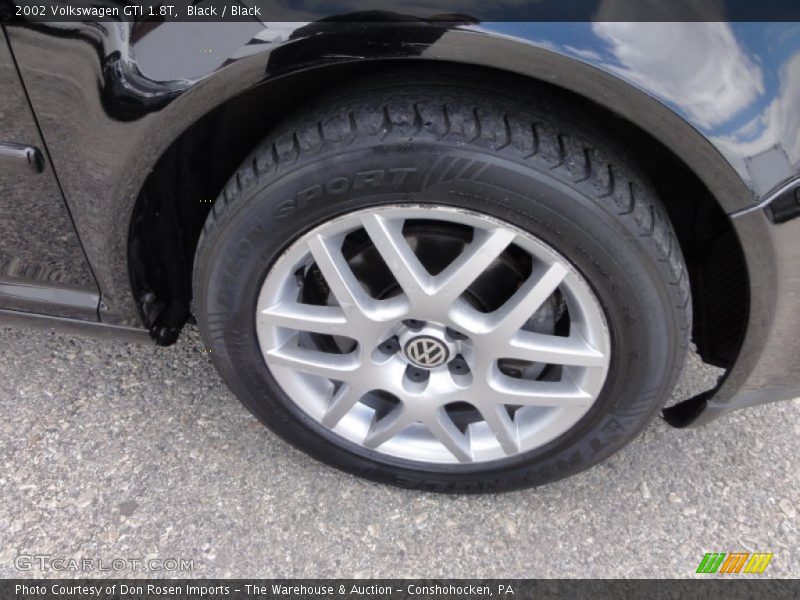Black / Black 2002 Volkswagen GTI 1.8T
