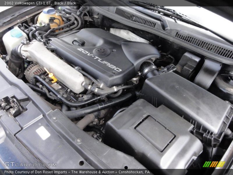 Black / Black 2002 Volkswagen GTI 1.8T