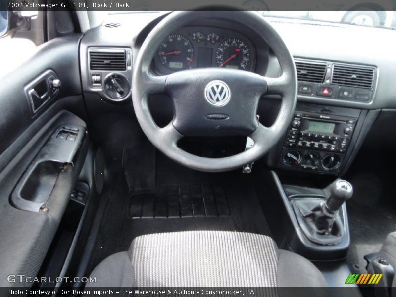 Black / Black 2002 Volkswagen GTI 1.8T