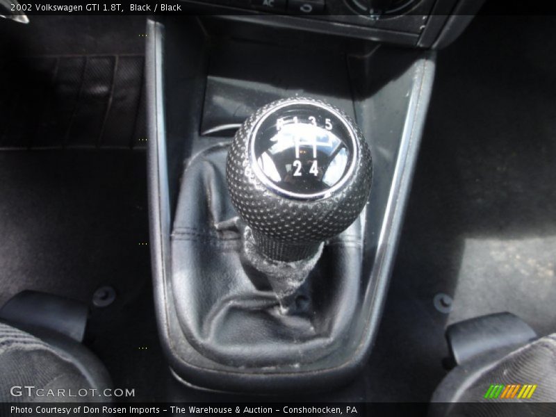 Black / Black 2002 Volkswagen GTI 1.8T