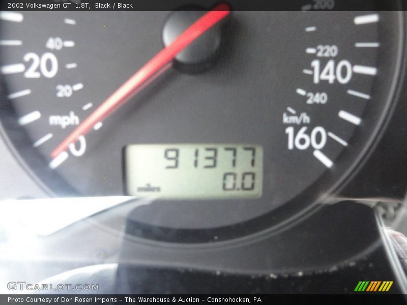 Black / Black 2002 Volkswagen GTI 1.8T