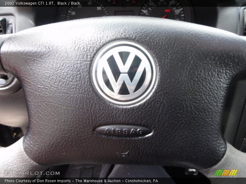 Black / Black 2002 Volkswagen GTI 1.8T