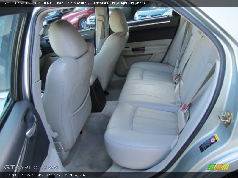 Linen Gold Metallic / Dark Slate Gray/Light Graystone 2005 Chrysler 300 C HEMI