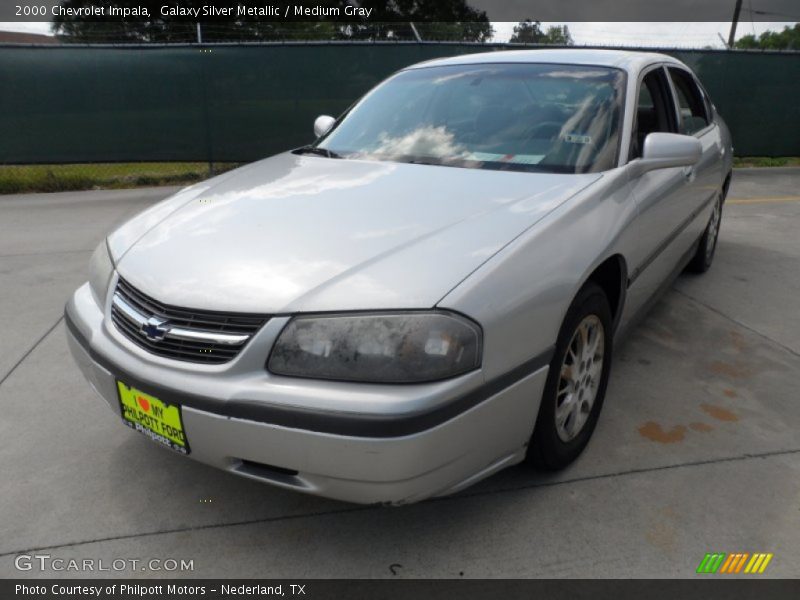 Galaxy Silver Metallic / Medium Gray 2000 Chevrolet Impala