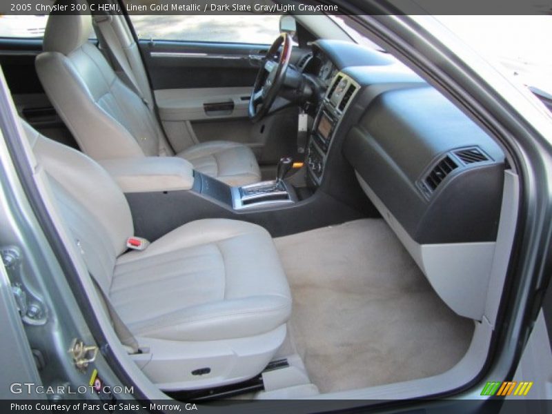 Linen Gold Metallic / Dark Slate Gray/Light Graystone 2005 Chrysler 300 C HEMI