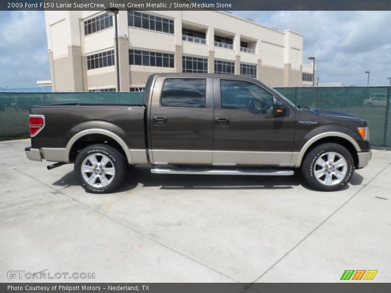  2009 F150 Lariat SuperCrew Stone Green Metallic