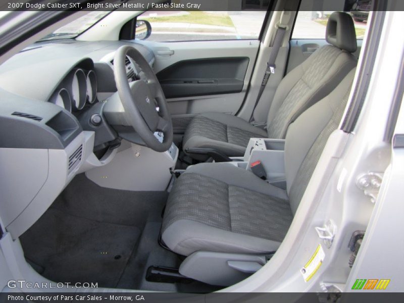 Bright Silver Metallic / Pastel Slate Gray 2007 Dodge Caliber SXT