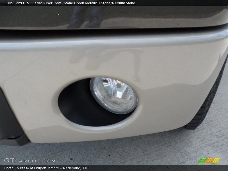 Stone Green Metallic / Stone/Medium Stone 2009 Ford F150 Lariat SuperCrew