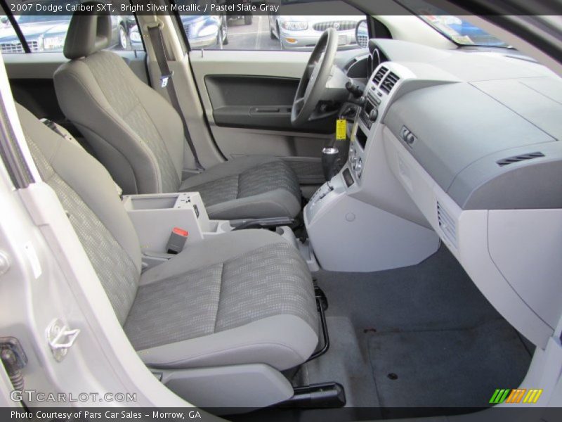 Bright Silver Metallic / Pastel Slate Gray 2007 Dodge Caliber SXT