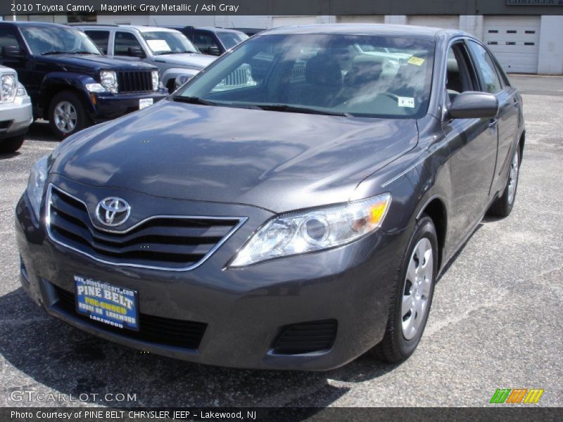 Magnetic Gray Metallic / Ash Gray 2010 Toyota Camry