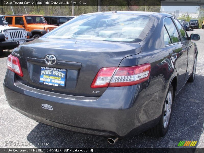 Magnetic Gray Metallic / Ash Gray 2010 Toyota Camry