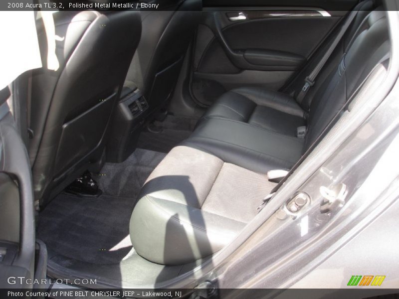 Polished Metal Metallic / Ebony 2008 Acura TL 3.2