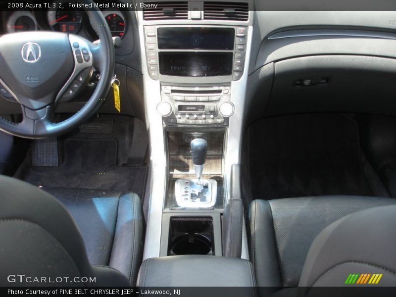 Polished Metal Metallic / Ebony 2008 Acura TL 3.2