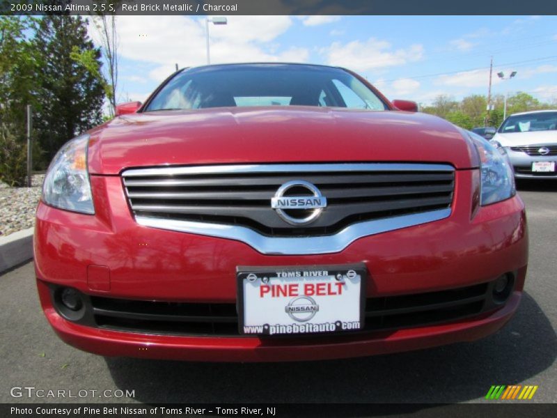 Red Brick Metallic / Charcoal 2009 Nissan Altima 2.5 S