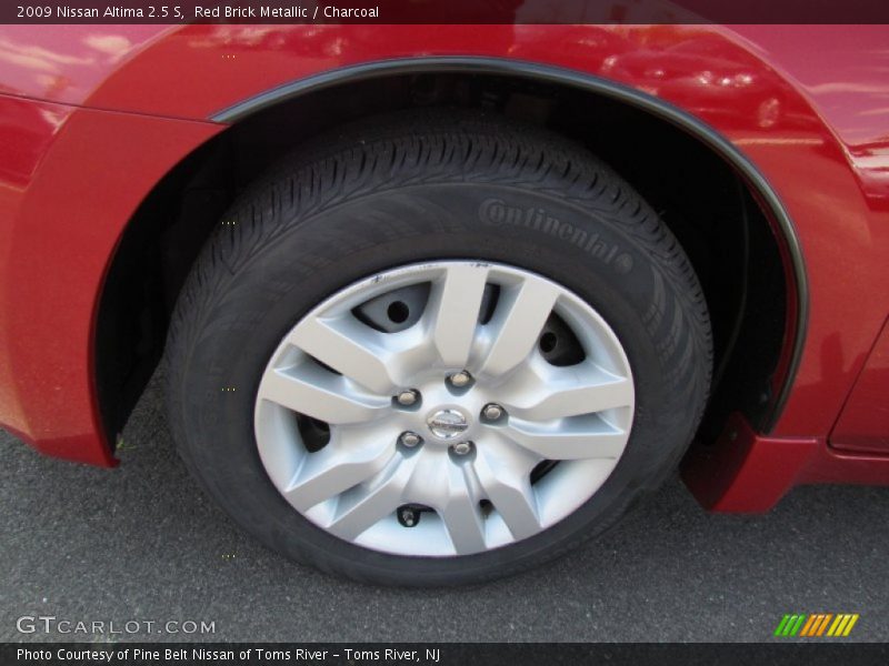 Red Brick Metallic / Charcoal 2009 Nissan Altima 2.5 S