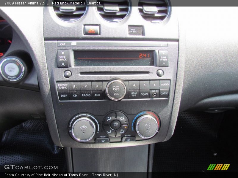 Red Brick Metallic / Charcoal 2009 Nissan Altima 2.5 S