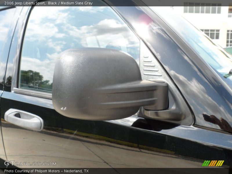Black / Medium Slate Gray 2006 Jeep Liberty Sport