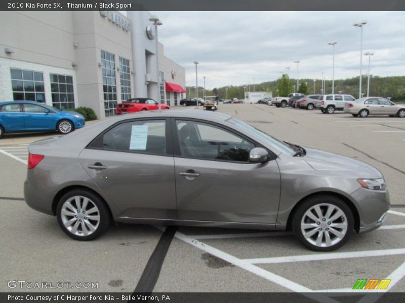 Titanium / Black Sport 2010 Kia Forte SX