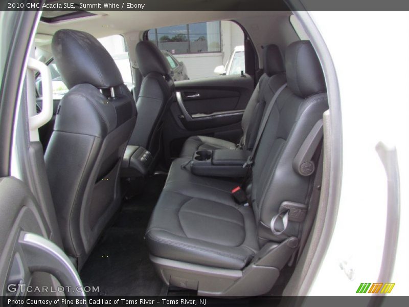 Summit White / Ebony 2010 GMC Acadia SLE