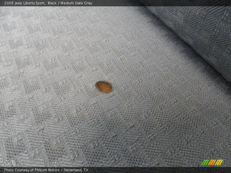 Black / Medium Slate Gray 2006 Jeep Liberty Sport