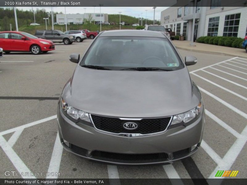 Titanium / Black Sport 2010 Kia Forte SX