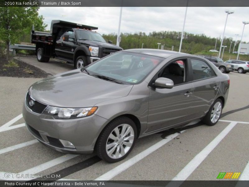 Titanium / Black Sport 2010 Kia Forte SX