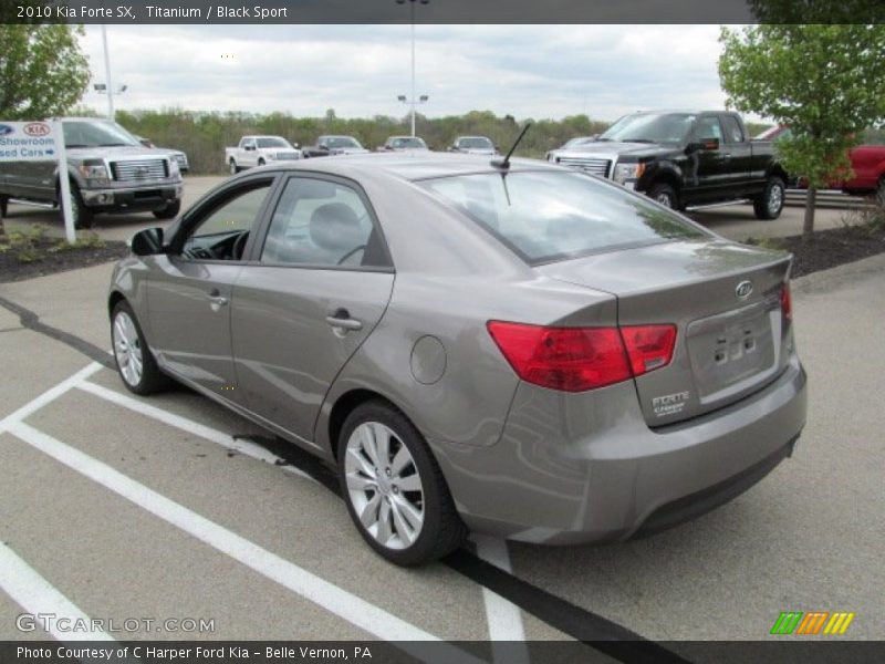 Titanium / Black Sport 2010 Kia Forte SX