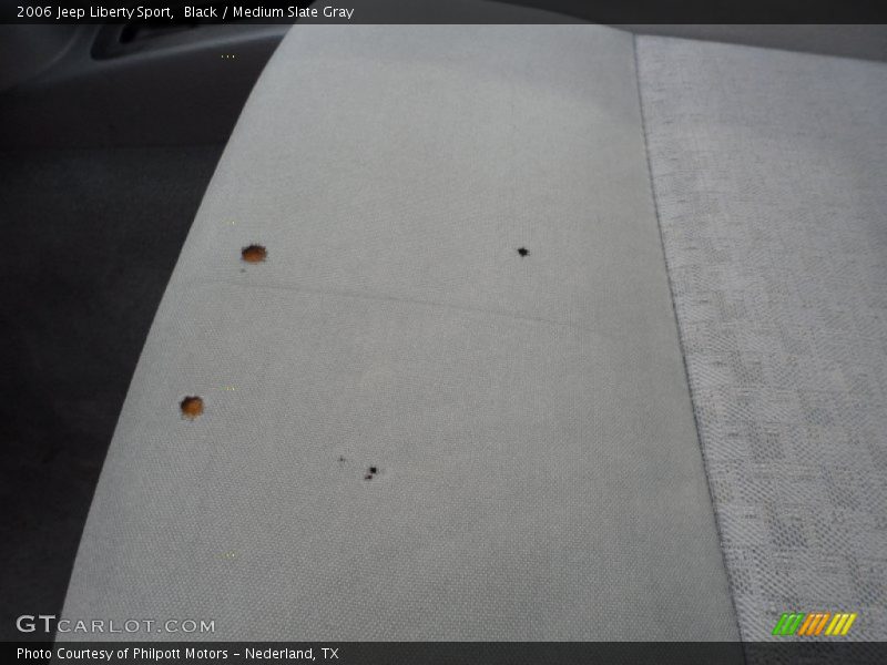Black / Medium Slate Gray 2006 Jeep Liberty Sport