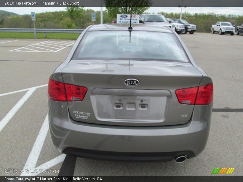 Titanium / Black Sport 2010 Kia Forte SX