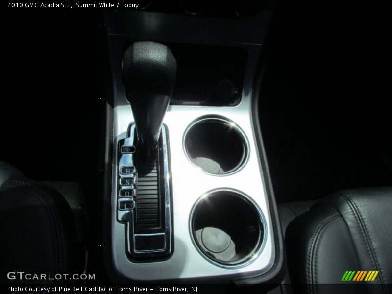 Summit White / Ebony 2010 GMC Acadia SLE