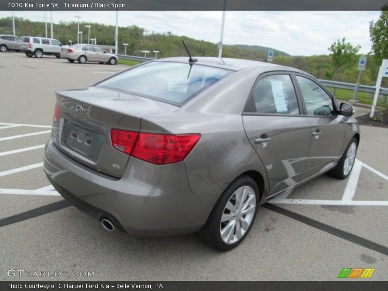 Titanium / Black Sport 2010 Kia Forte SX