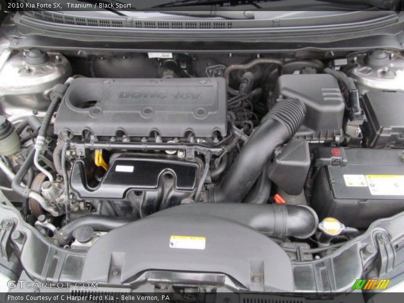 Titanium / Black Sport 2010 Kia Forte SX