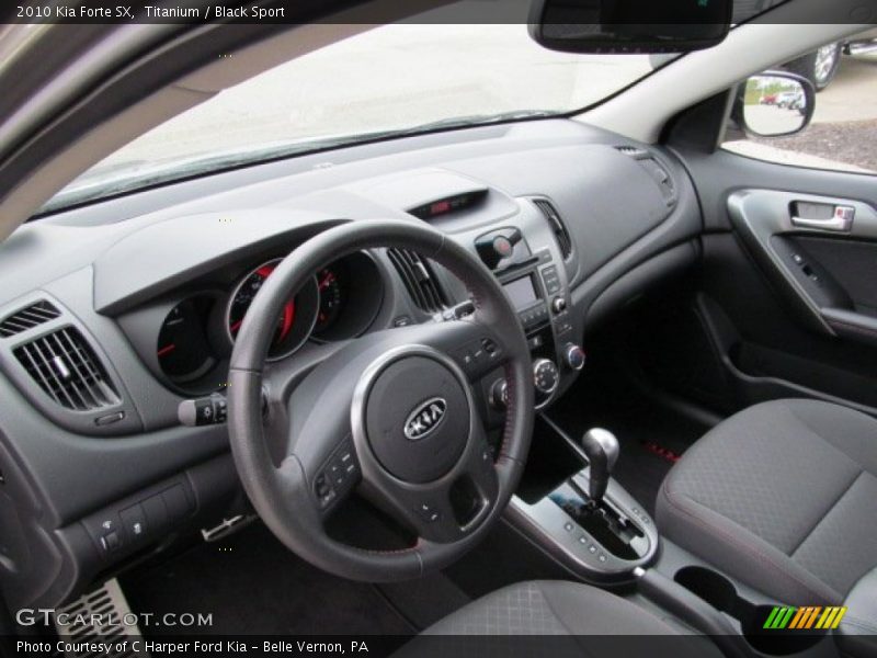Titanium / Black Sport 2010 Kia Forte SX