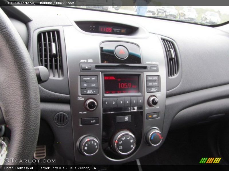 Titanium / Black Sport 2010 Kia Forte SX