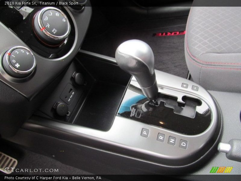 Titanium / Black Sport 2010 Kia Forte SX