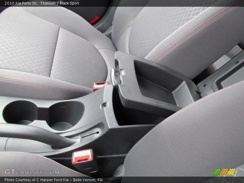Titanium / Black Sport 2010 Kia Forte SX
