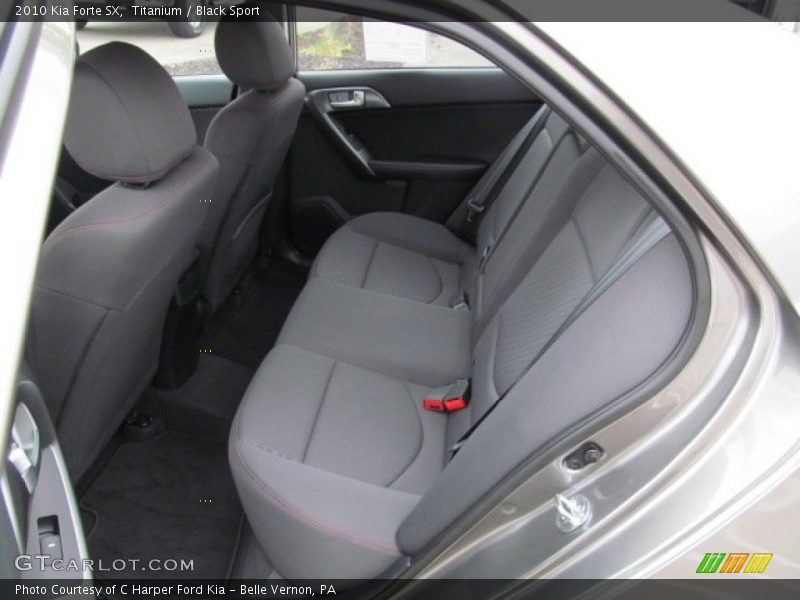 Titanium / Black Sport 2010 Kia Forte SX