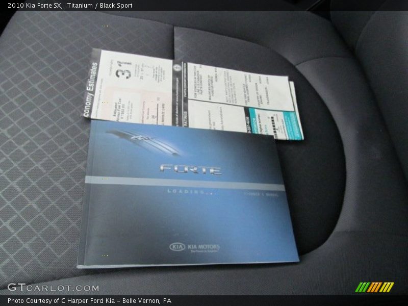 Titanium / Black Sport 2010 Kia Forte SX