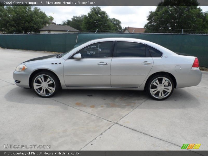 Silverstone Metallic / Ebony Black 2006 Chevrolet Impala LS