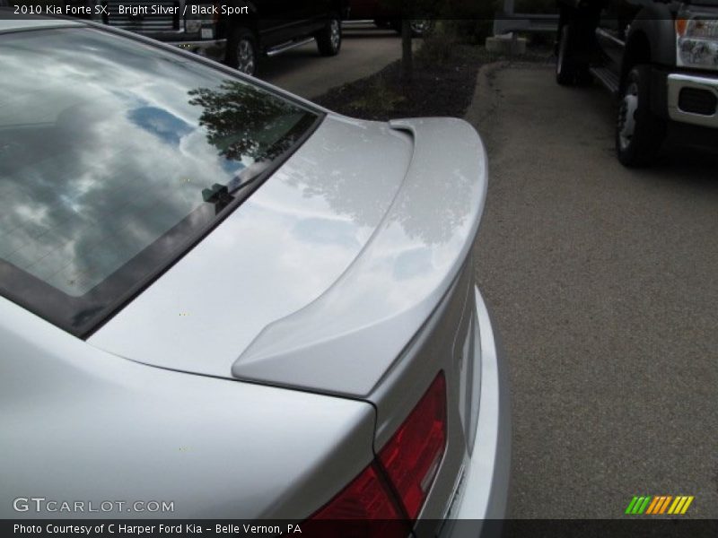 Bright Silver / Black Sport 2010 Kia Forte SX