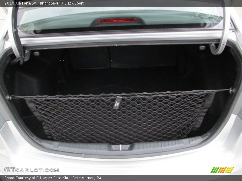 Bright Silver / Black Sport 2010 Kia Forte SX