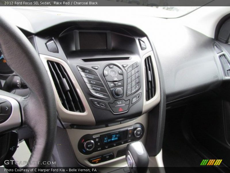Race Red / Charcoal Black 2012 Ford Focus SEL Sedan